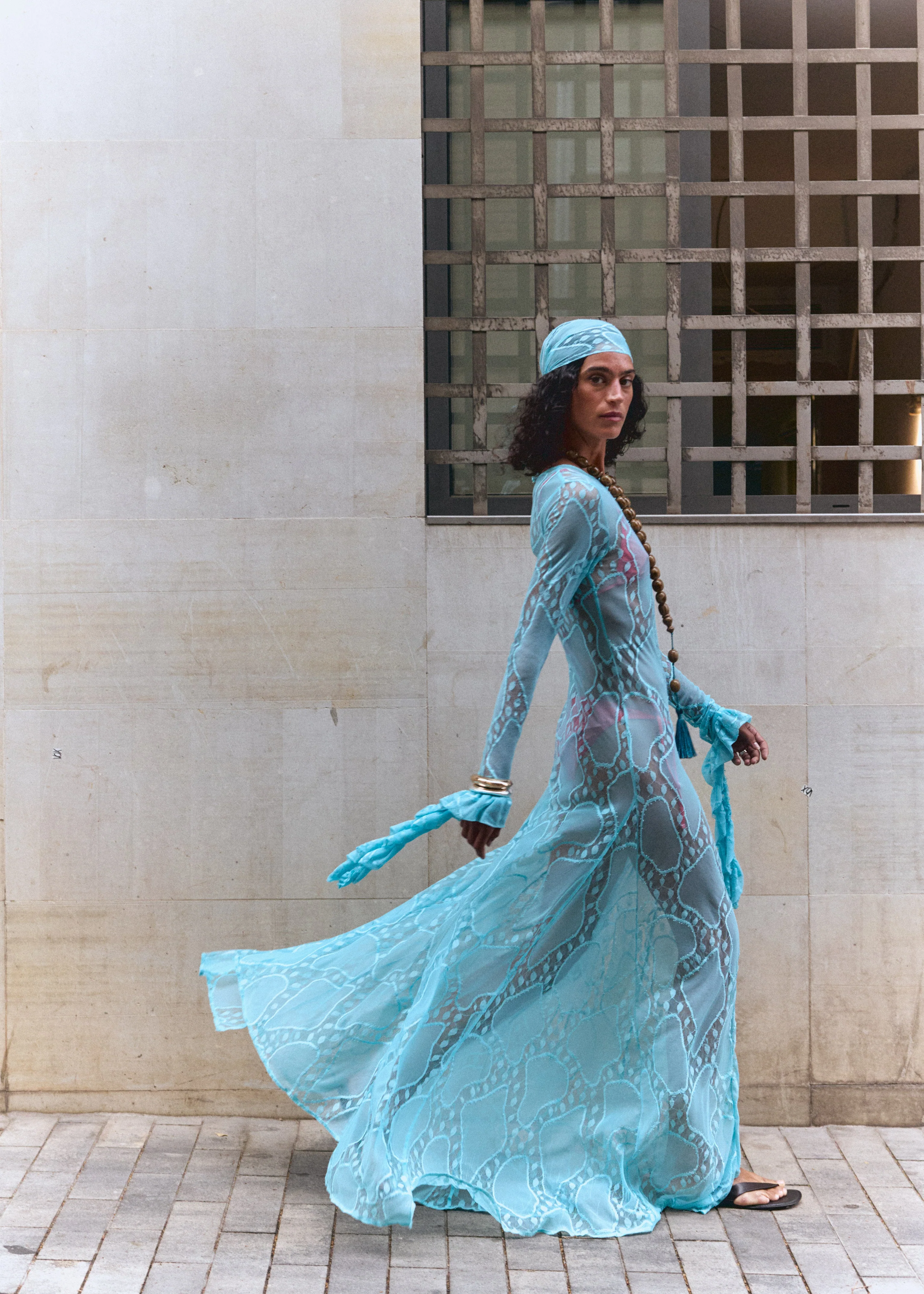 Naomi Blue Dress