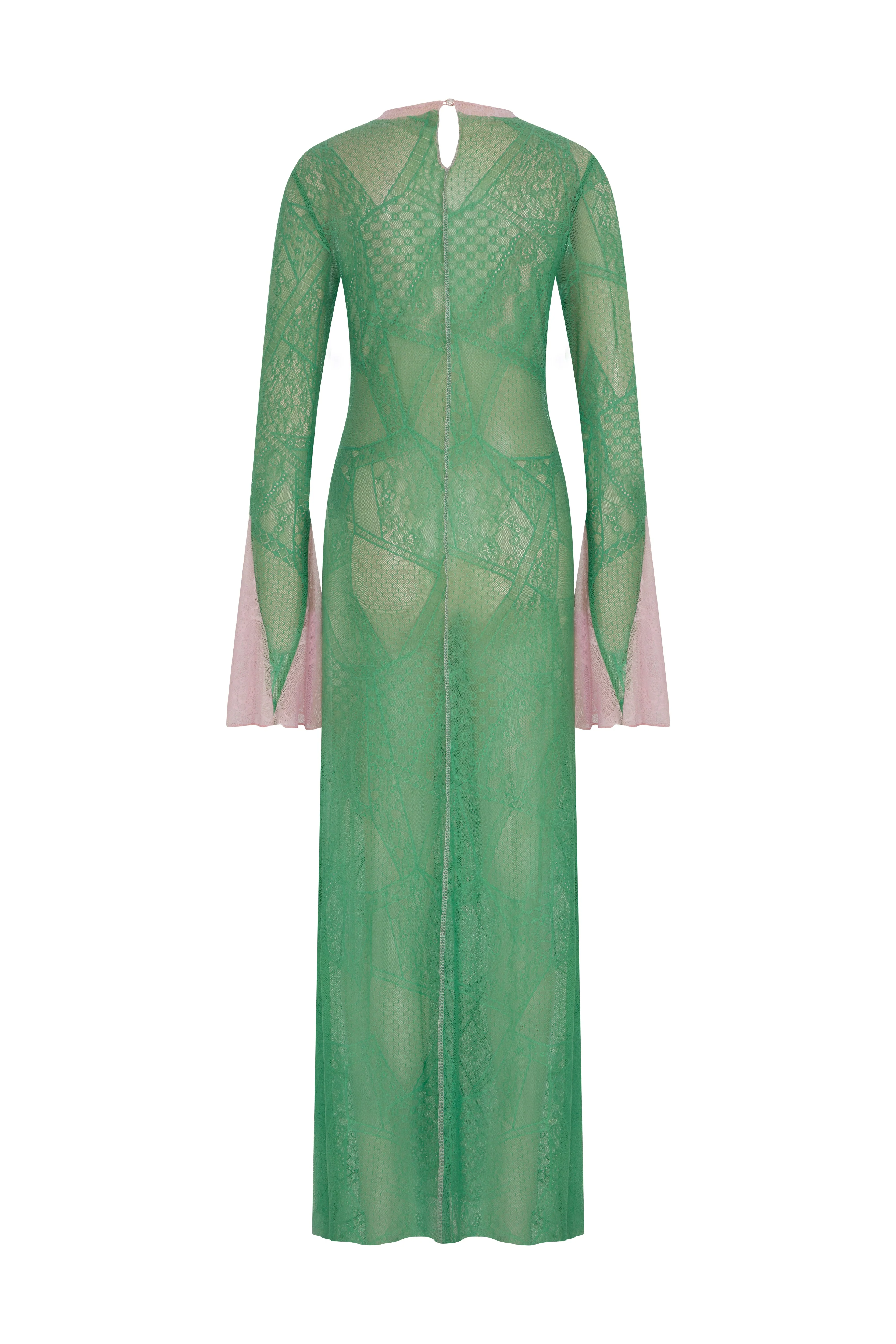 Rita Green Dress - Image 3