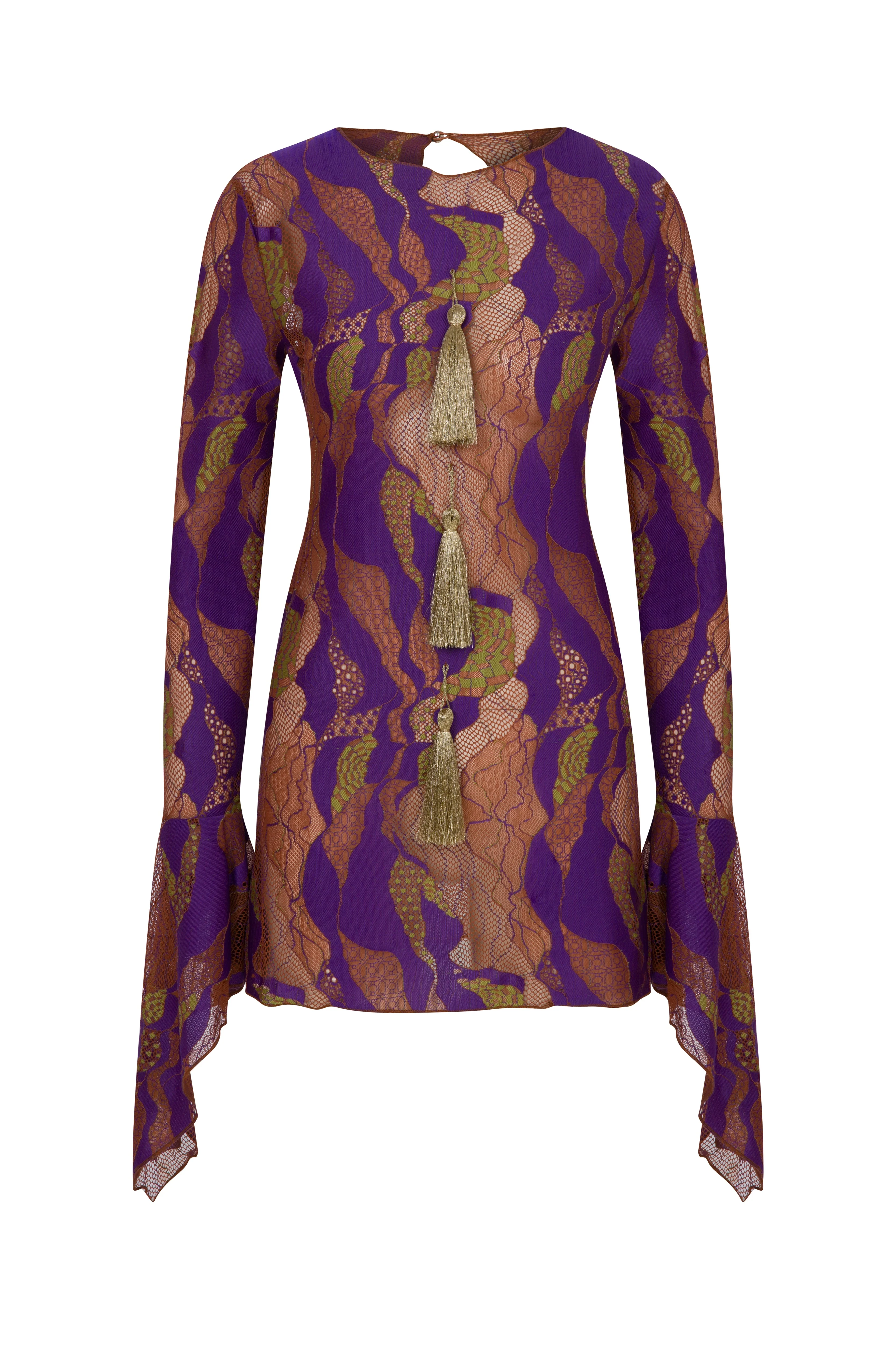 Cher Purple Dress