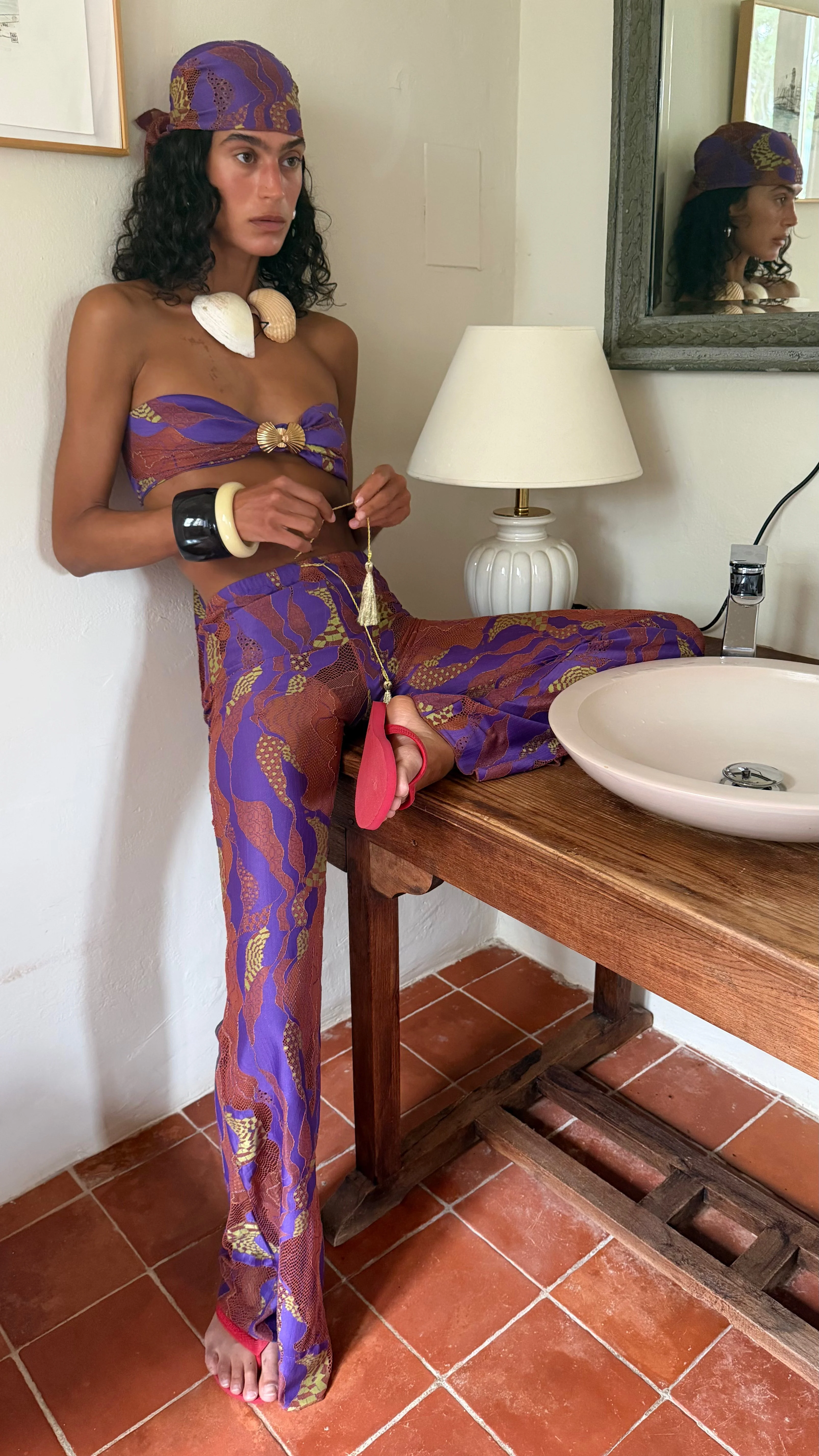 Cher Purple Trousers - Image 3