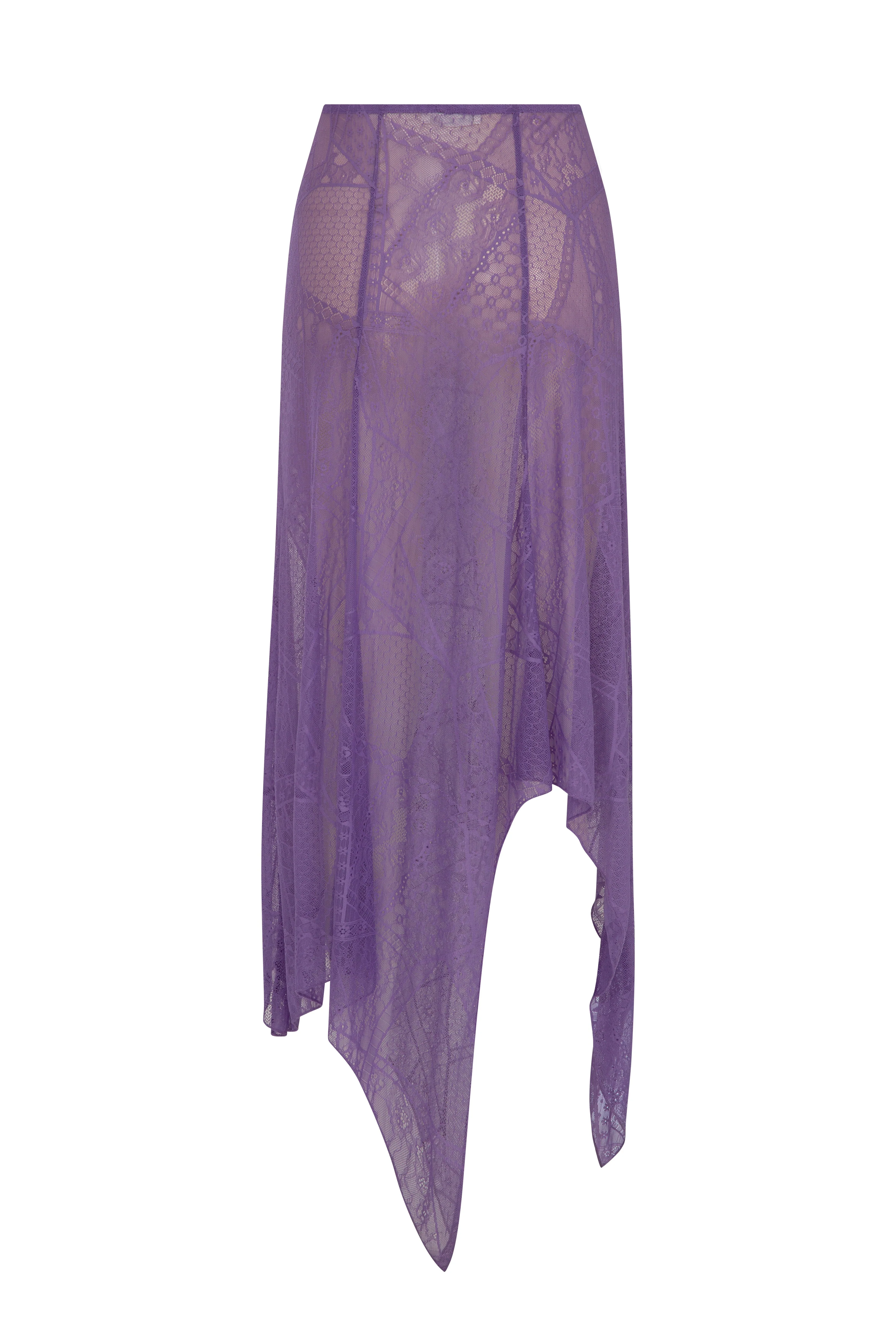 Rita Purple Skirt - Image 3