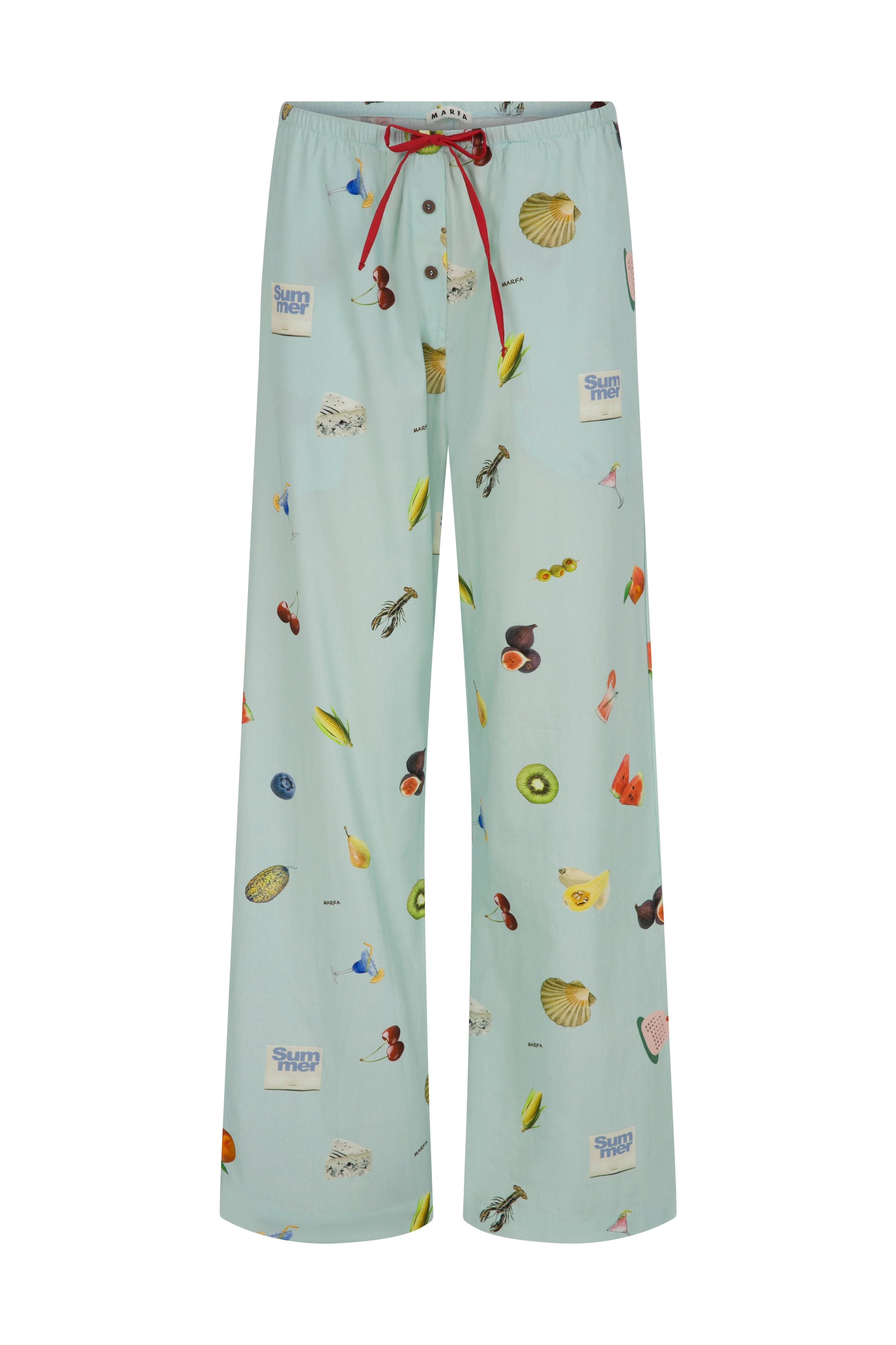 Summer Turquoise Trousers