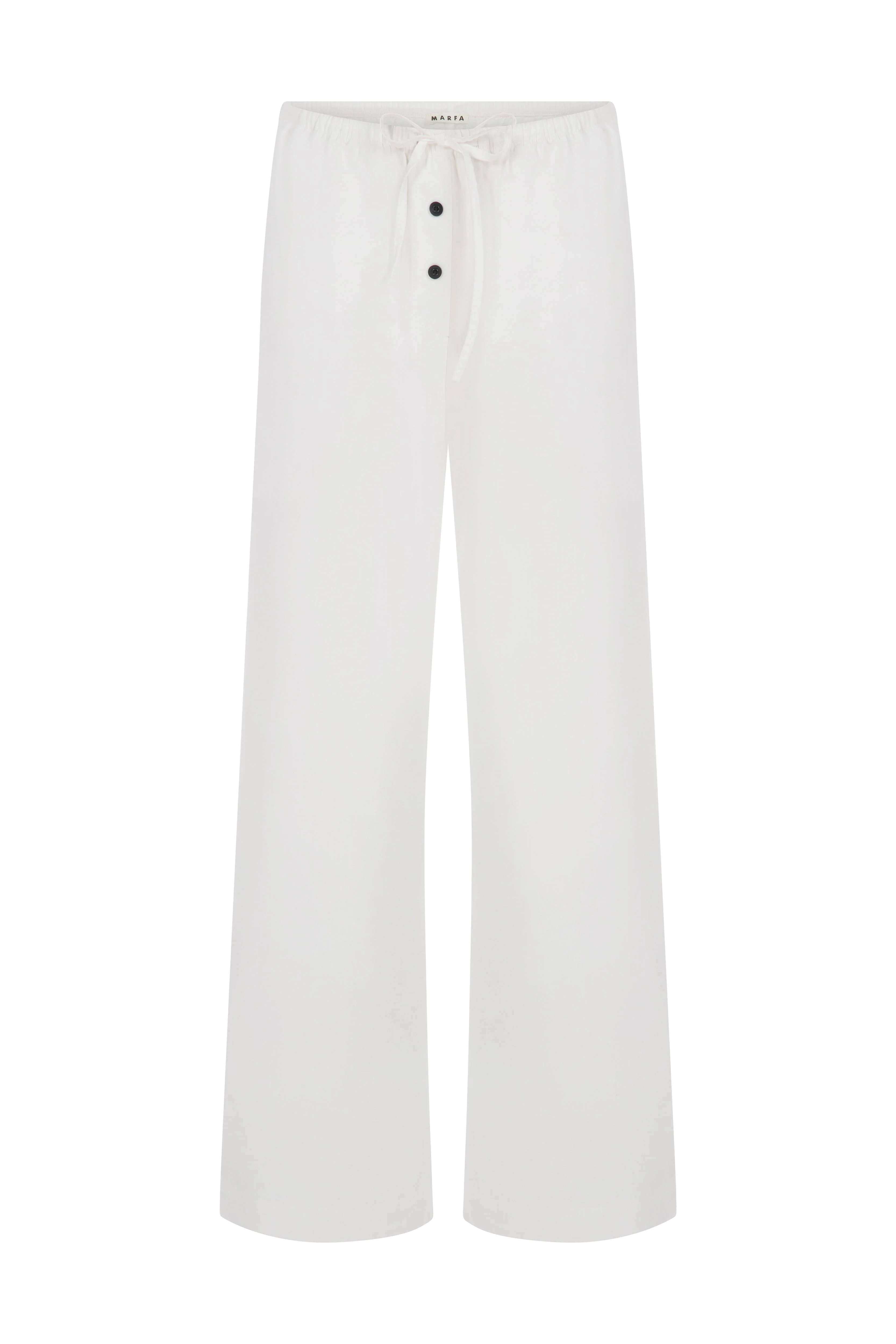 Monica White Trousers